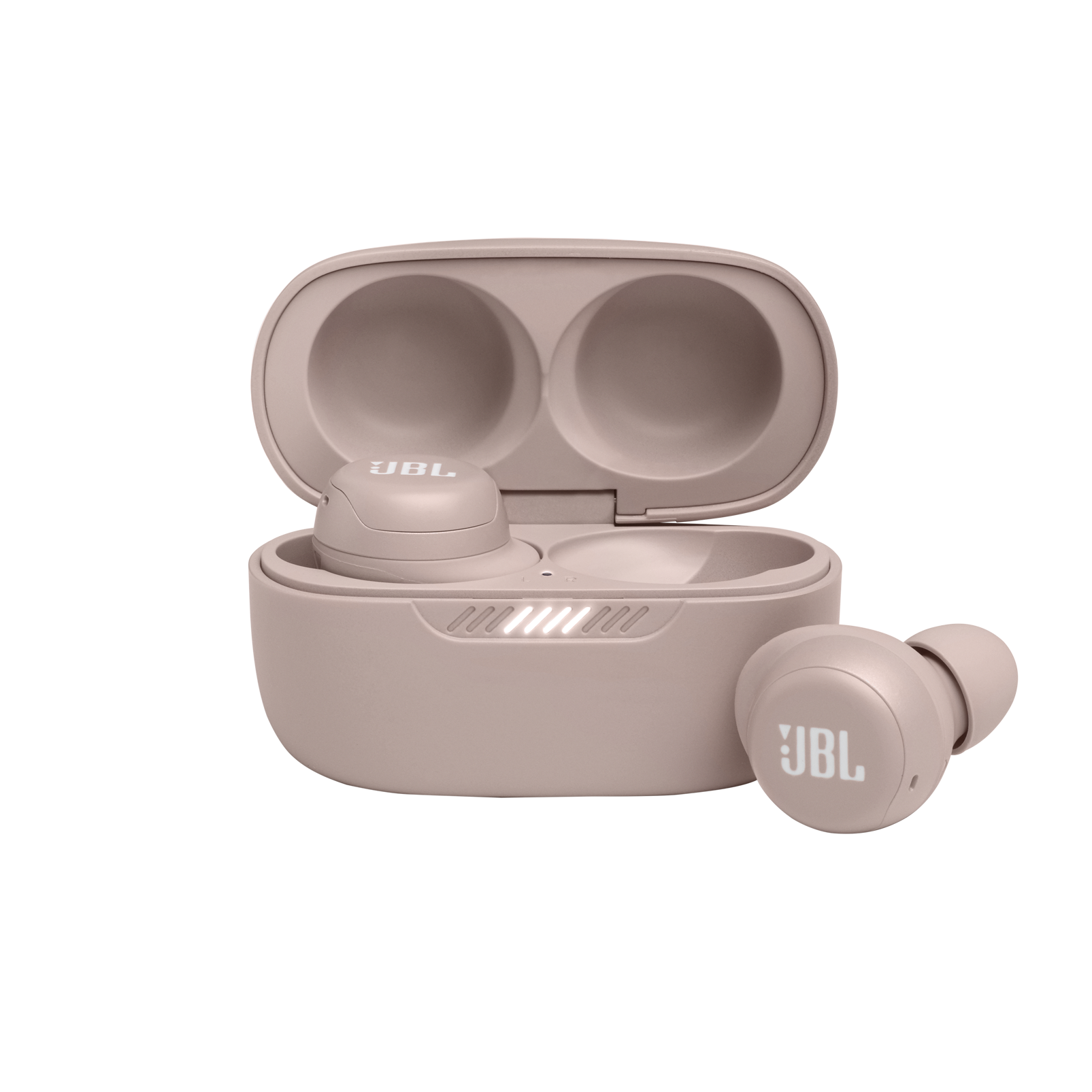 JBL Live Free NC+ TWS - Rose - True wireless Noise Cancelling earbuds - Hero